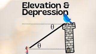 Introduction to angles of elevation and depression