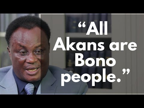 All Akans are Bono People - Historian Anokye Frimpong