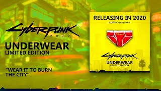 CYBERPUNK 2077 LIMITED EDITION UNDERWEAR