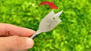 Once you learn THIS SECRET, you will NEVER THROW AWAY your old feather DRILLS! Great DIY idea! by Делай сам 69,720 views 11 days ago 8 minutes, 12 seconds