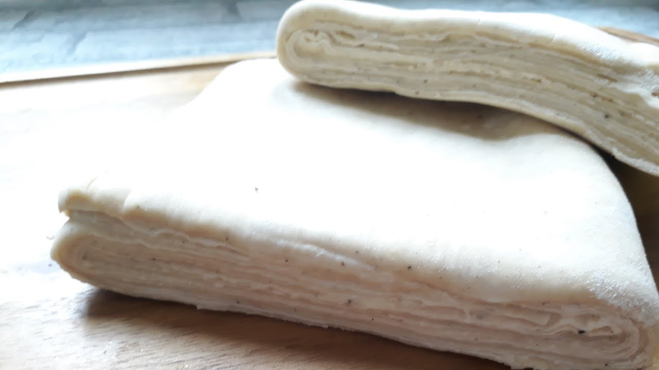 العجينة المورقة المالحة وصفة الورشات والمحلات الكبرى الخيار الامثل لتحضيراتكم الرمضانية