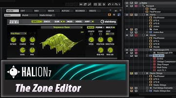 Halion 7 Tutorial #5 - The Zone Editor