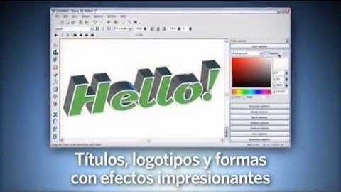 Xara 3D Maker 7 -- El software 3D   Echo por MAGIX