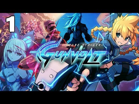 Azure Striker Gunvolt Прохождение на русском #1 Муза