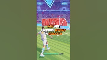 YOU are PASSING WRONG in REMATCH