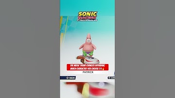 The music changes to fit your character in Sonic Racing CrossWorlds