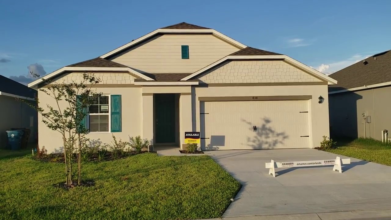 Neuville by DR Horton at Bridgeport Lakes, Mulberry, Florida YouTube