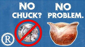 Turn a wood bowl WITHOUT a chuck