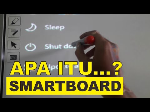 Video: Bagaimana Anda menghidupkan layar Smartboard?