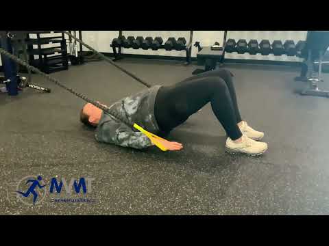Bridge with Lat Pulldown