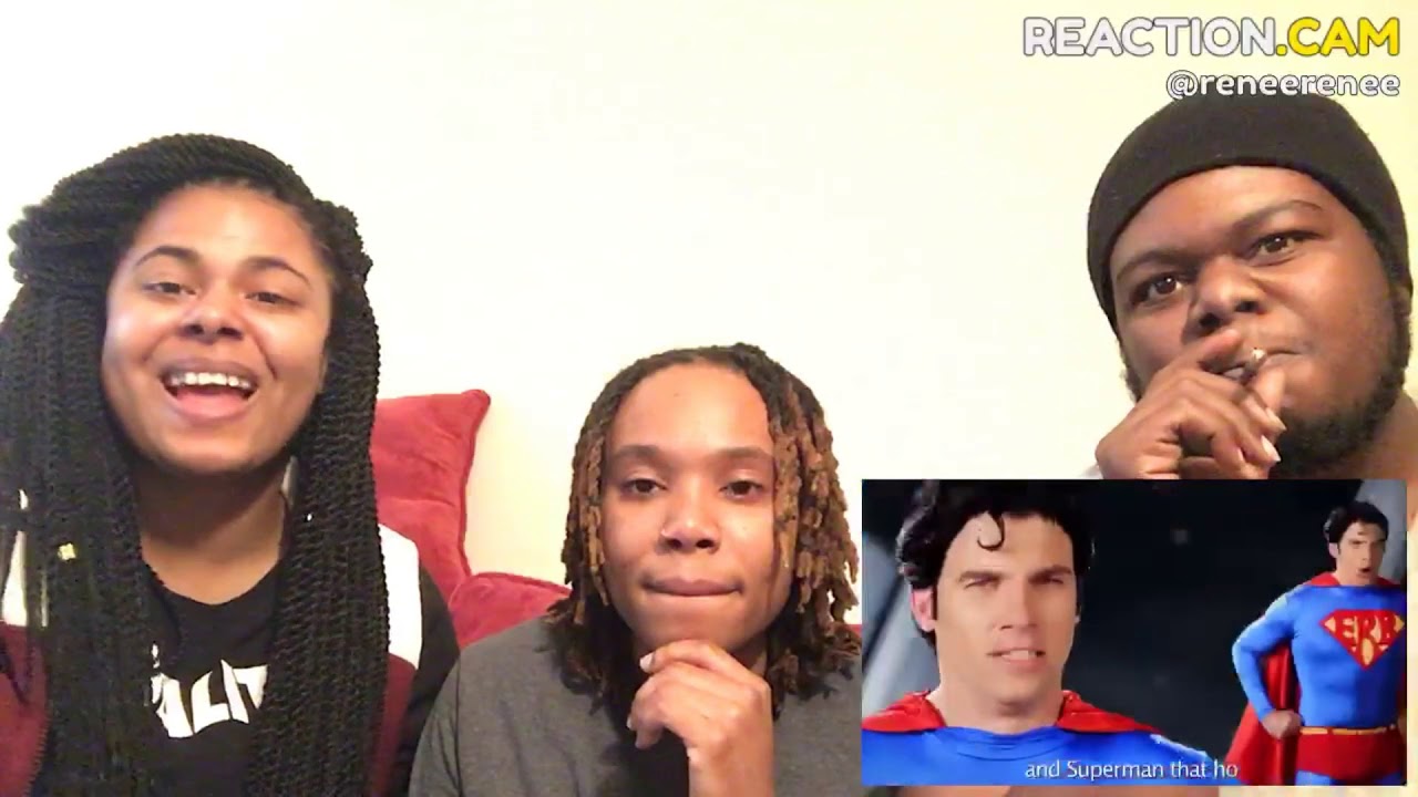 Epic Rap Battle of History Superman vs Goku Reaction