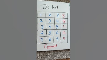 IQ Test | Maths Puzzle #maths #shorts #puzzle #mathpuzzle #iqtest #mathematics