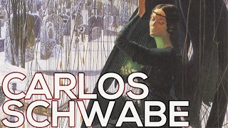 Carlos Schwabe: A collection of 28 paintings (HD)