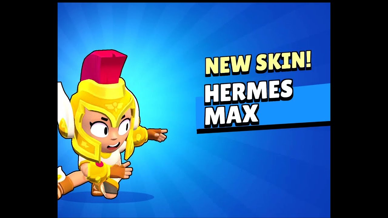 Brawl Stars Hermes Max New Skin 🤩