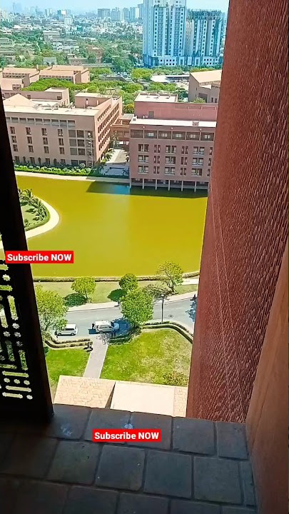 #AKU #Karachi #viral #nature Bird Eye View Aga Khan hospital Karachi Pakistan