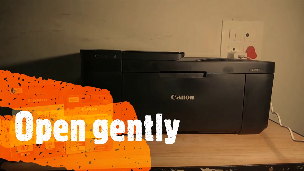 Easy steps to replace Canon E4270 cartridge YouTube
