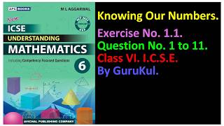 Knowing Our Numbers, Ex 1.1, Class 6, M.L. Aggarwal. ICSE UNERSTANDING MATHEMATICS. screenshot 5