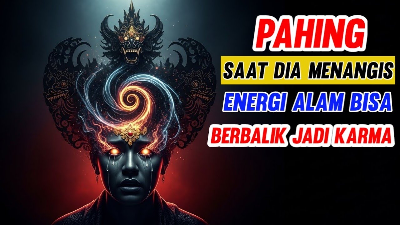PAHING: Saat Mereka Menangis, Energi Alam Bisa Berbalik Menjadi Gelombang Karma! - MAKNA WETON