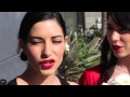 The Veronicas Venice Beach &#39;Flower Power&#39;