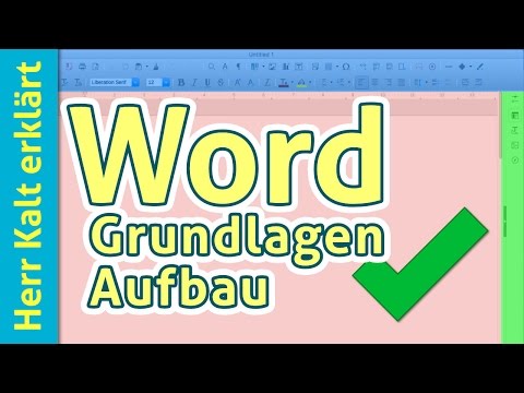 Video: Was Ist Ein Textverarbeitungsprogramm?