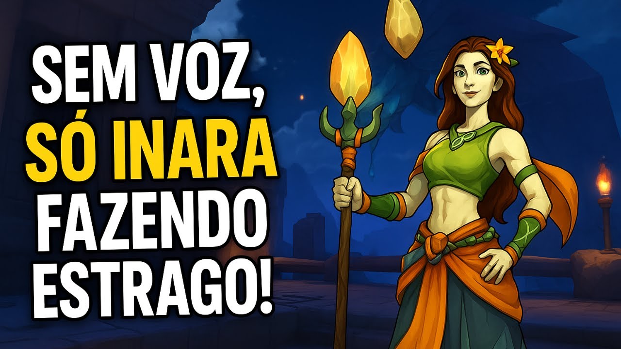 Sem Voz, Só Inara Fazendo Estrago! - Paladins