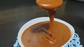 طريقة عمل صوص الكراميل بكل سهولة بدون كريمة و الطعم رهيب how to make the caramel sauce without cream