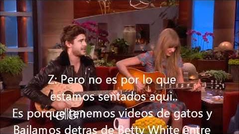 Zack Efron and Taylor Swift Sing a Duet!! (Subtitulado)
