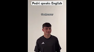 Pedri Speaks English Viral Trending 2023 Trend Shortvideo Fcbarcelona Barca Pedri Shorts 