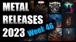 New Metal & Hard Rock releases 2023 – Week 46 (13th - 19th November 2023)