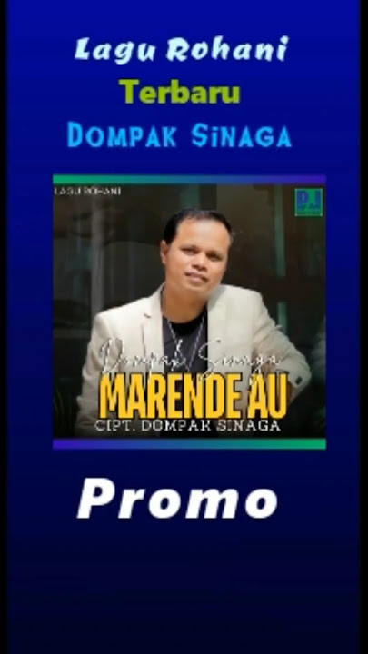 Dompak Sinaga - Lagu Rohani Terbaru - Marende Au #shorts