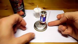 Einfacher Lorentzkraft Motor Aus Der Dose