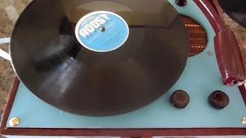 Symphonette Record Player playing 78s