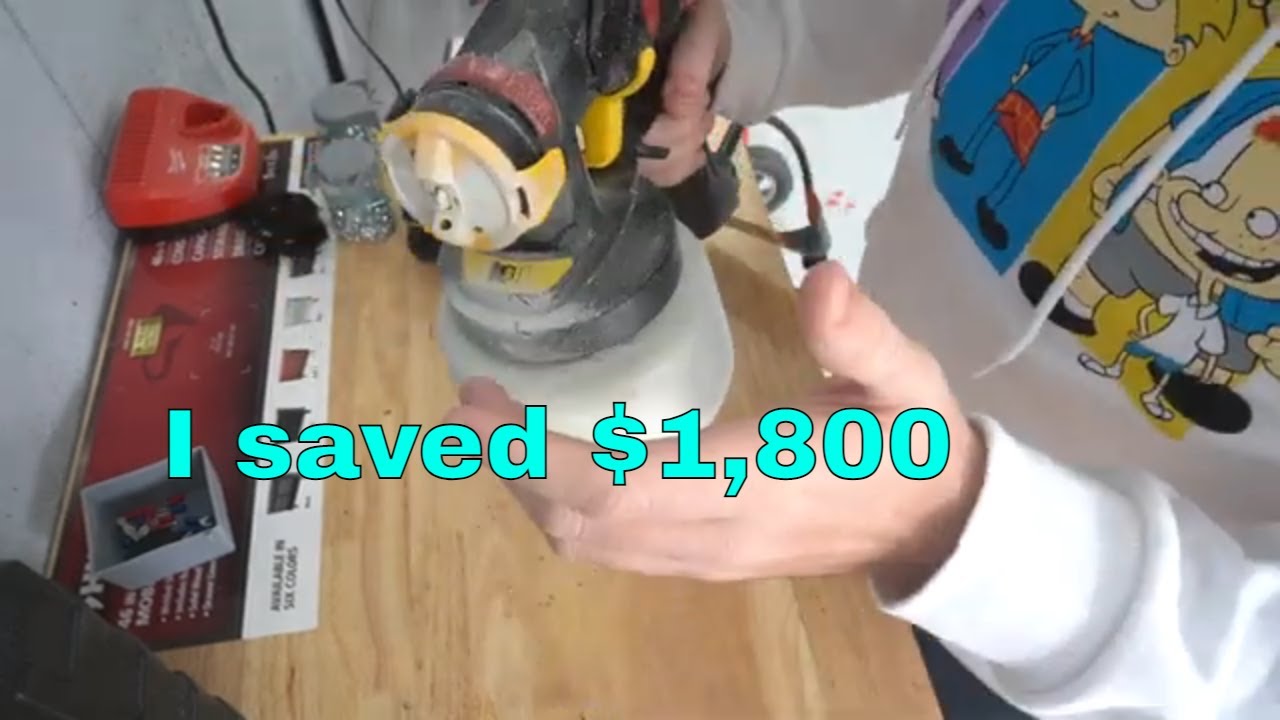 Wagner flexio 3500 paint sprayer reviews YouTube