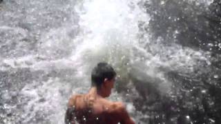 Rope Swing Back Flip at Devil's Punch Bowl - Cedar Creek Falls