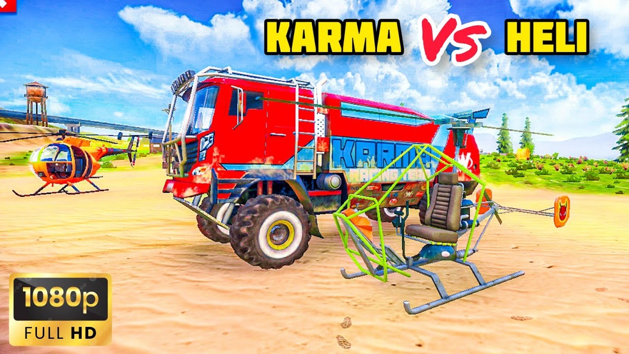 KARMA TRUCK VERSUS HELICOPTER | OFF THE ROAD HD OPEN WORLD DRIVING GAME ...