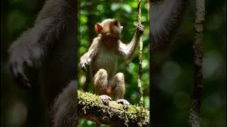 Monkey Playing #monkey #ytshorts