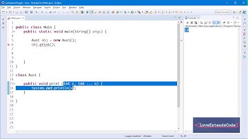Java More on Variable Arguments - Overloading, Ambiguity  (Bangla | বাংলা)