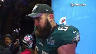Famous Former walk on Jason Kelce gets VERY emotional after Super Bowl win Wealth