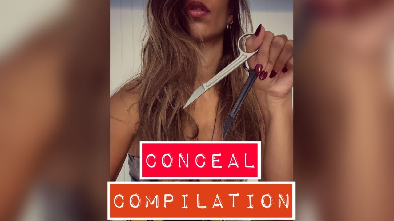 Conceal Compilation and Knife Tricks (Short Videos) YouTube