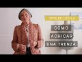 Tip cómo achicar o disminuir una trenza en una prenda 👌 Tips de Lucila