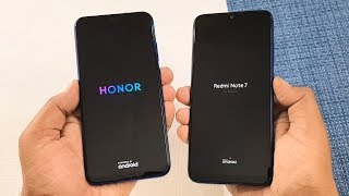 Honor 20i vs Redmi Note 7 SpeedTest & Camera Comparison