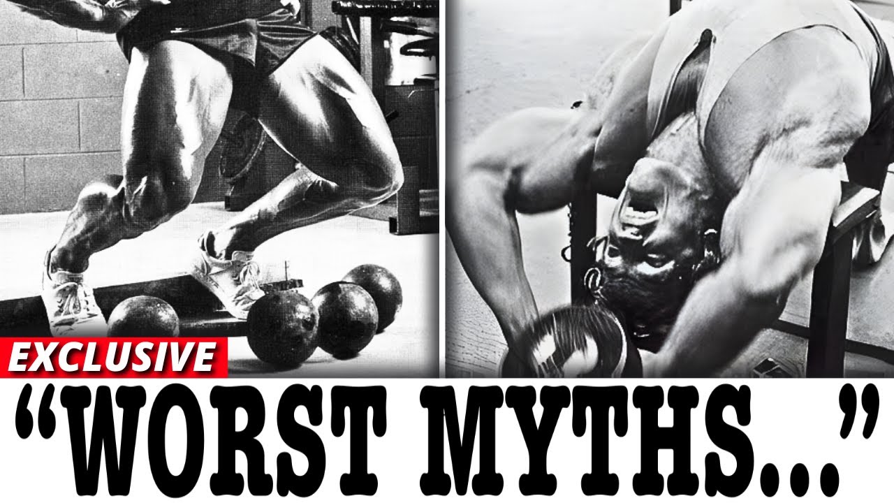 16 Old School Bodybuilding MYTHS People Still Believe Today