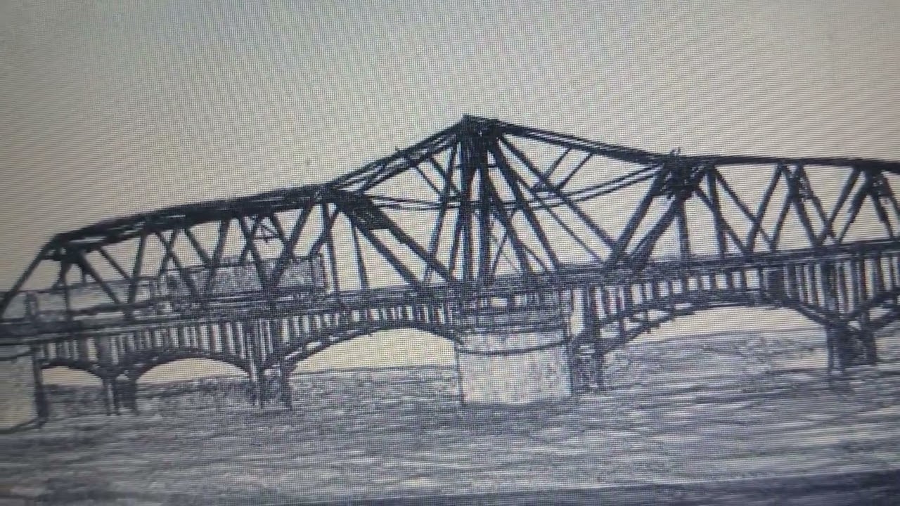 Missouri Pacific Railroad Swing Bridge (1891) Fort Smiths, Arkansas 