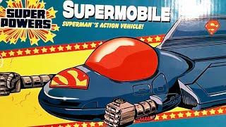 DC SUPER POWERS SUPERMOBILE From McFarlane Toys 2022 unboxing and review