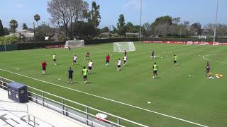 Arsenal FC Training session 6. Tricolor 4x4x4