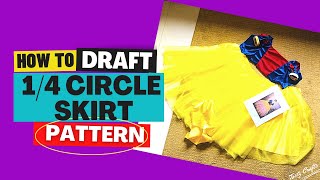 How To Draft 14 Circle Skirt Snow White Costume 2020 Easy Way