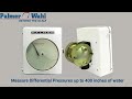 Palmer Fully Mechanical Differential Pressure Recorders