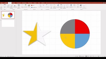 How to split a shape into equal parts in PowerPoint