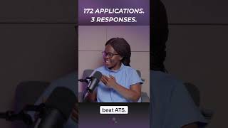 She Sent 172 Applications. Got 3 Responses. Now We Need AI to Beat AI. #Shorts