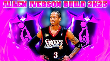 Allen Iverson Build 2k25!!! Best ISO Build for NBA 2k25 Next Gen!!! Best Iso Dribbling Build 2k25!!!